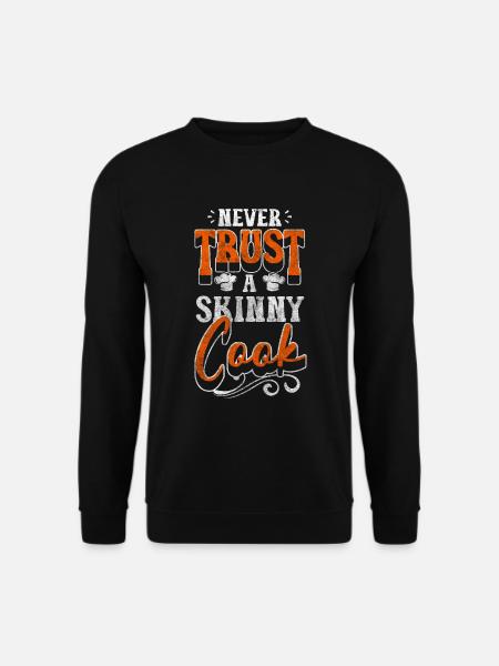 Cuillère en bois Kitchen Chef - Sweat-shirt Unisexe - noir