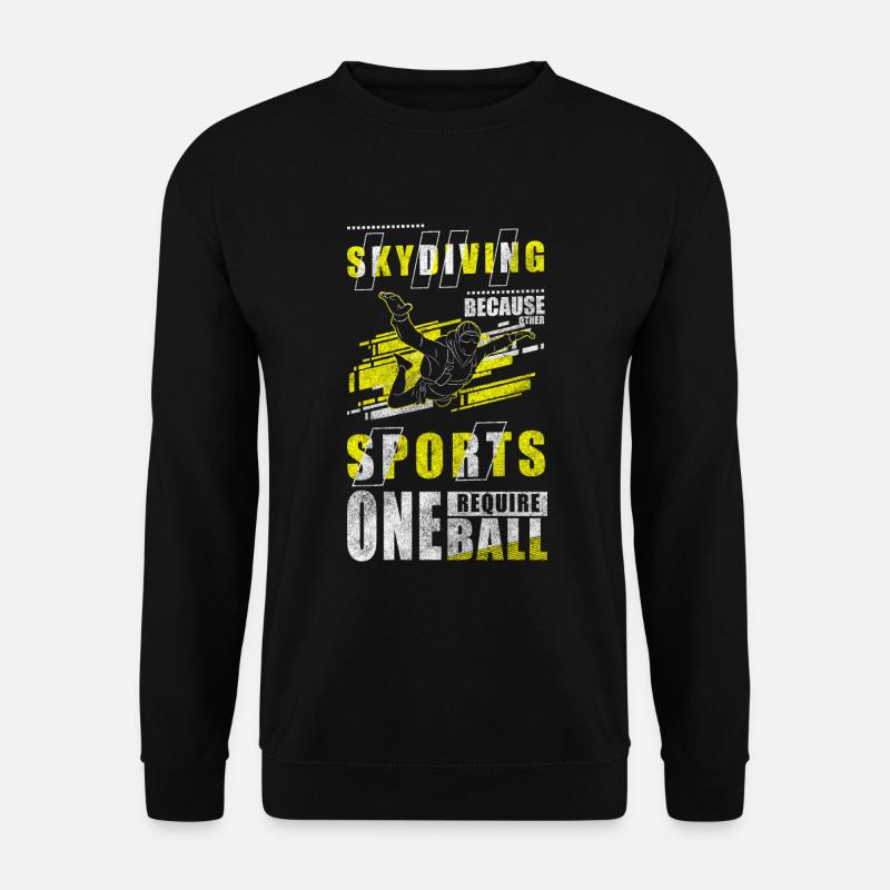 Parachutisme Air Passion Parachutisme - Sweat-shirt Unisexe - noir