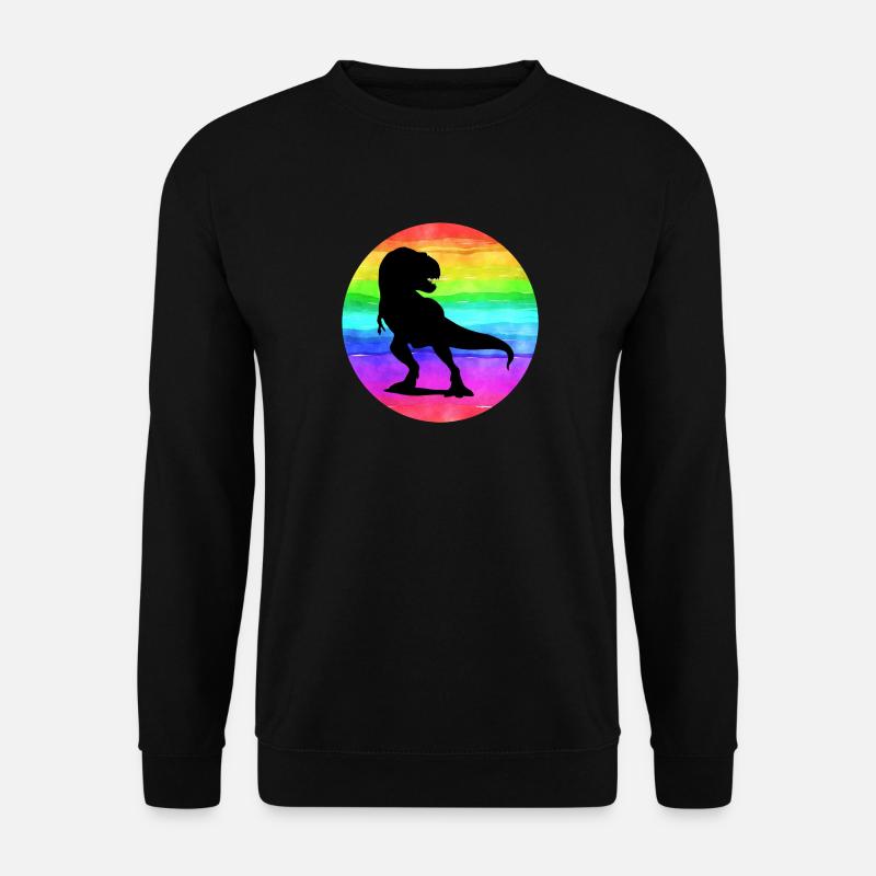 Dinosaurier Kreis - Unisex Pullover - Schwarz