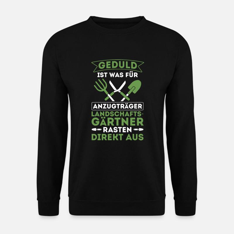 Galabau Gärtner - Unisex Pullover - Schwarz