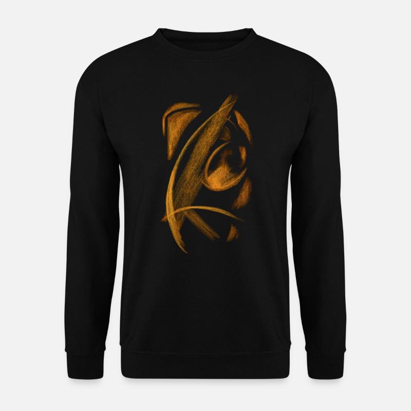 abstrakt - Unisex Pullover - Schwarz