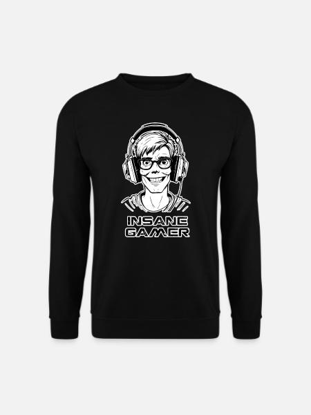 Joueur fou - Sweat-shirt Unisexe - noir