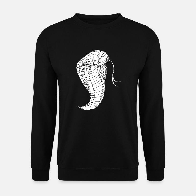 Serpent cobra serpent cobra - Sweat-shirt Unisexe - noir
