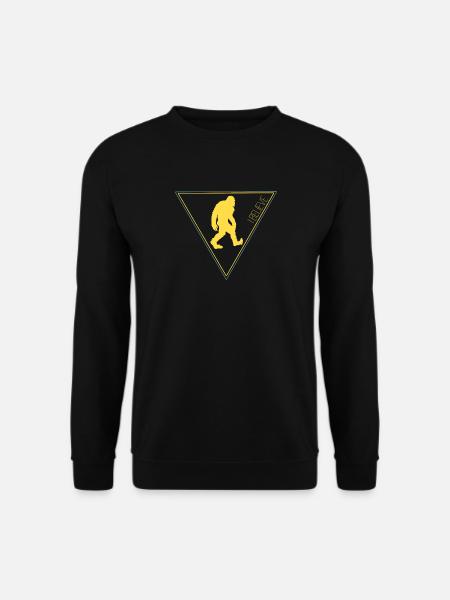 Bigfoot Sasquatch I Believe - Unisex Sweatshirt - black