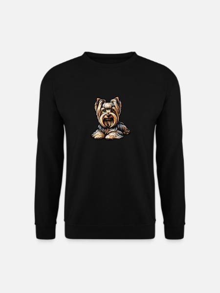 Yorkshire Terrier - Unisex Pullover - Schwarz
