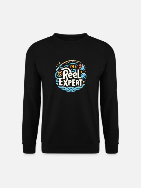 Ich bin ein Rollenexperte - Unisex Pullover - Schwarz