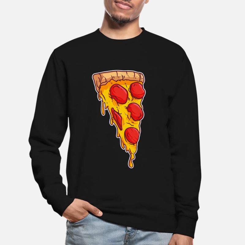 Pizza Kruste Scheibe Pizza Pie Maker Bäcker Unisex Pullover