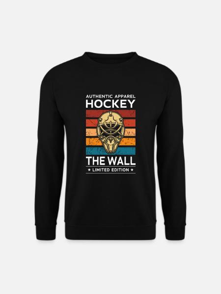 Hockey the Wall - Unisex Sweatshirt - black