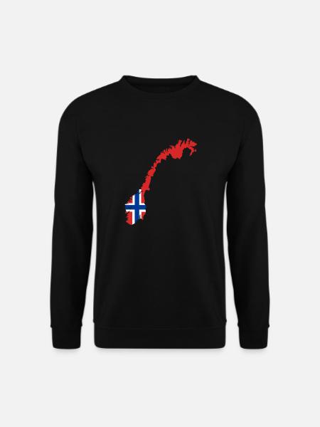 Norway - Unisex Pullover - Schwarz