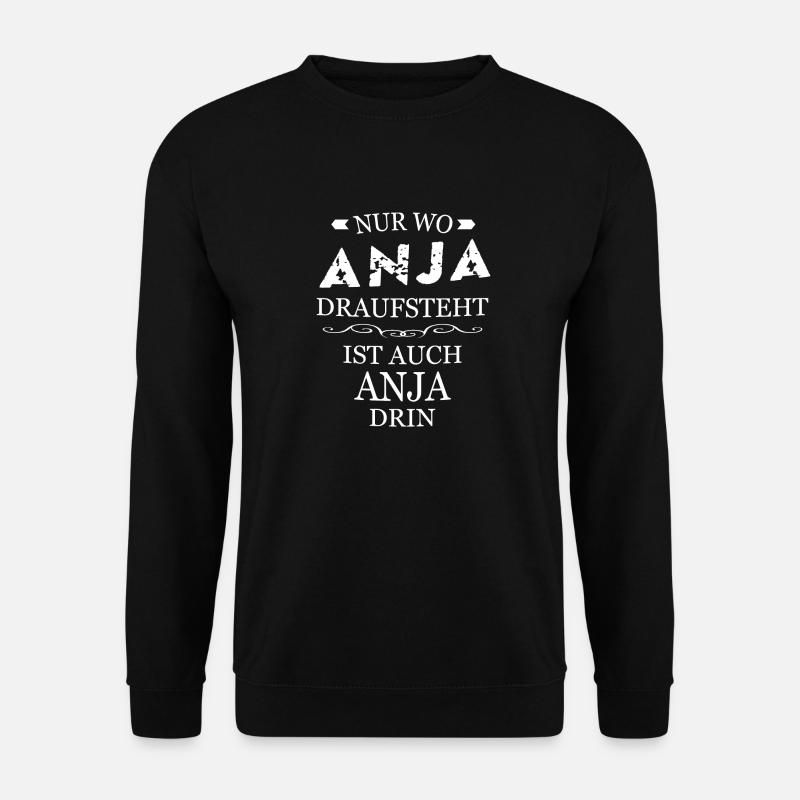 Anja - Unisex Pullover - Schwarz