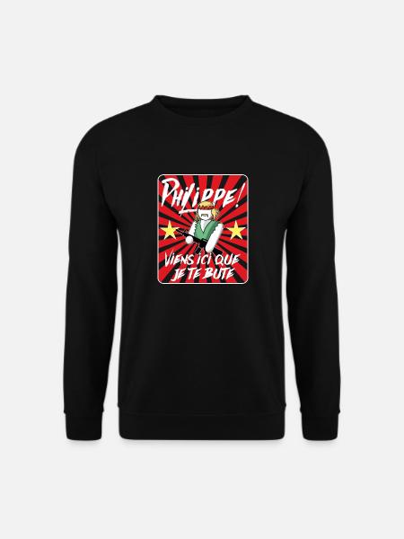 Philippe Cobra - Sweat-shirt Unisexe - noir