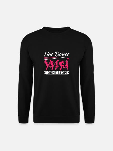 Linedance - Unisex Pullover - Schwarz