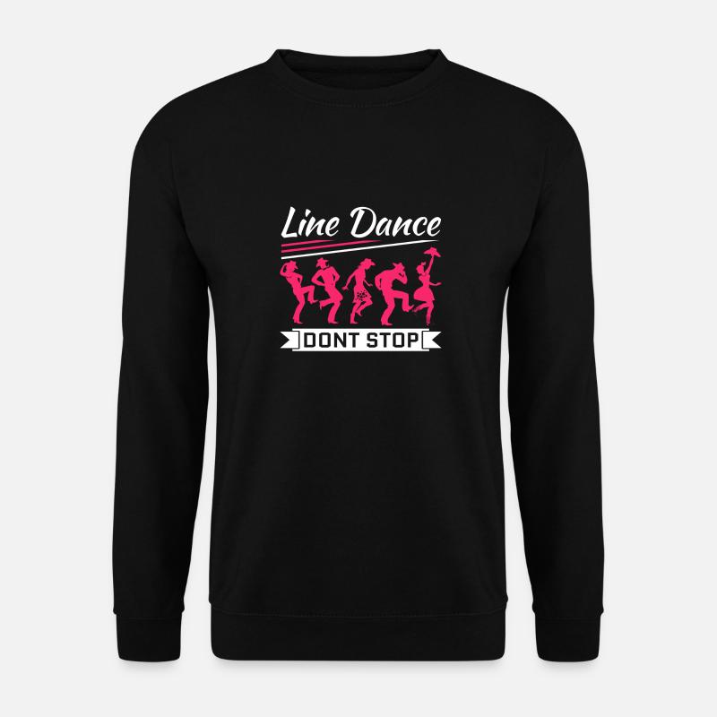 Linedance - Unisex Pullover - Schwarz