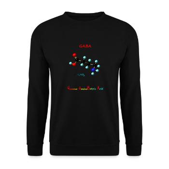 GABA - Rosie Aldrich - Unisex Sweatshirt - black - Front - Alina (178cm) & Michal (187cm)
