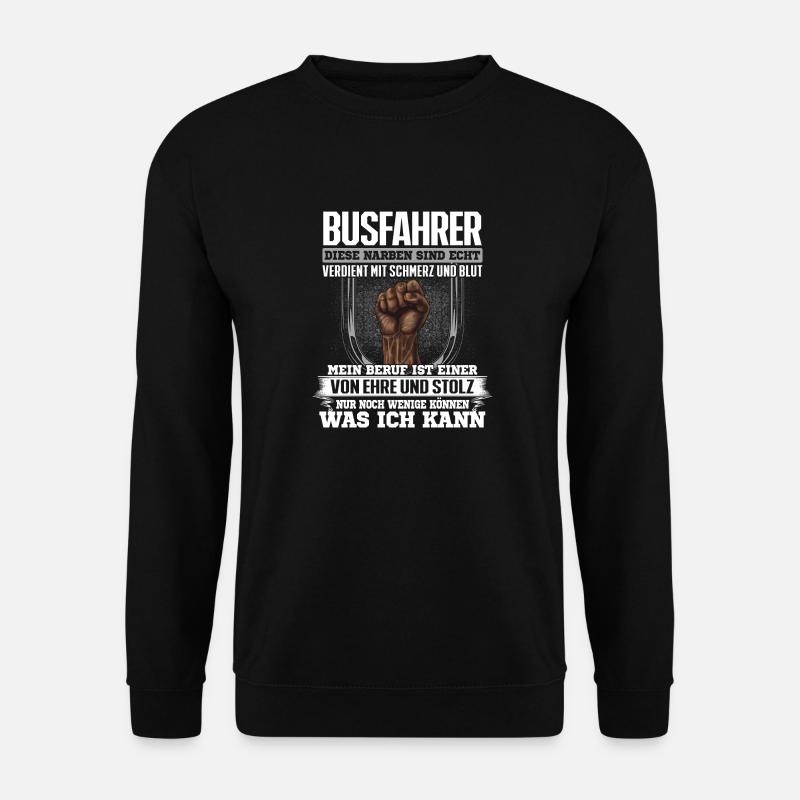 BUSFAHRER - Ehre und Stolz - Unisex Pullover - Schwarz