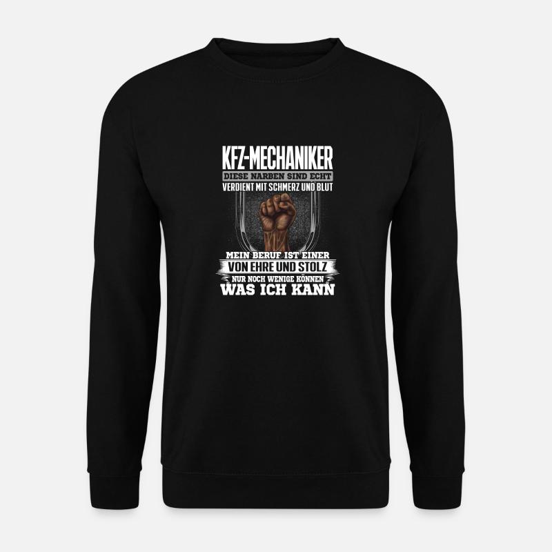 KFZ-MECHANIKER - Ehre und Stolz - Unisex Pullover - Schwarz
