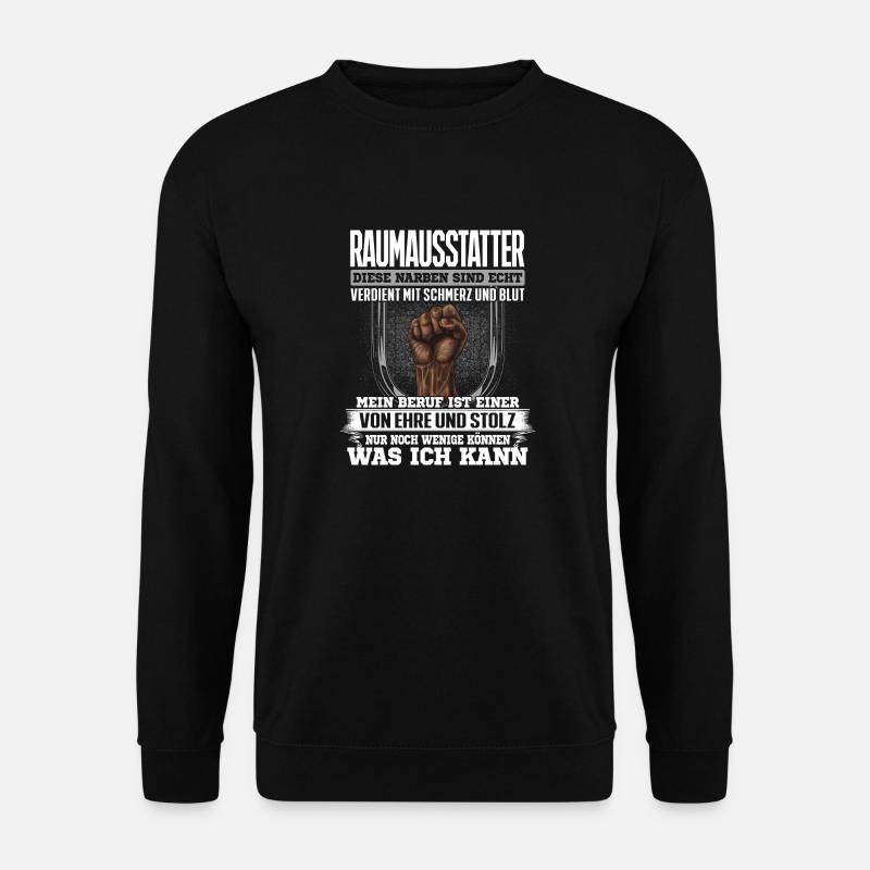 RAUMAUSSTATTER - Ehre und Stolz - Unisex Pullover - Schwarz