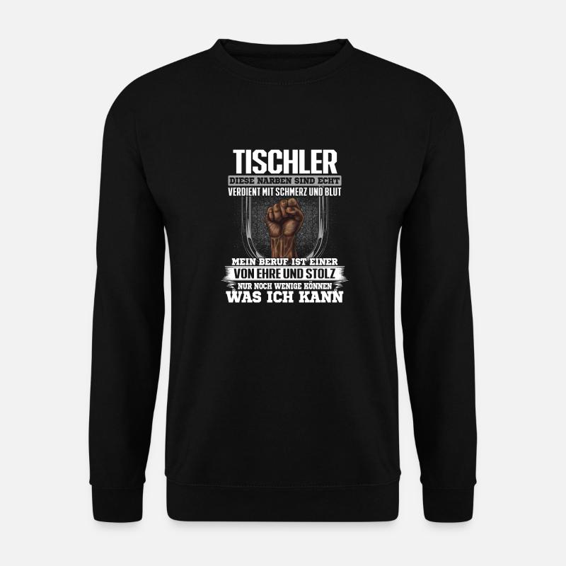 TISCHLER - Ehre und Stolz - Unisex Pullover - Schwarz
