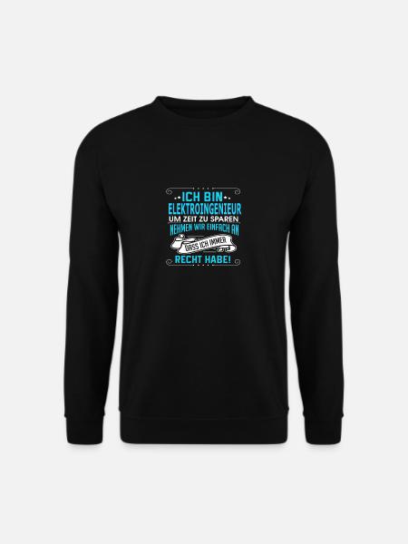 ELEKTROINGENIEUR - Unisex Pullover - Schwarz