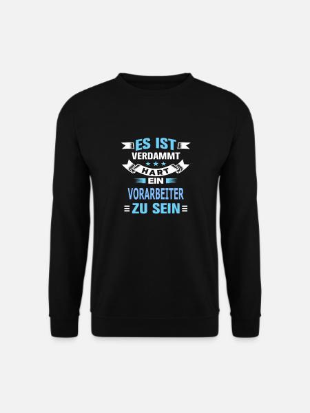 VORARBEITER - Unisex Pullover - Schwarz