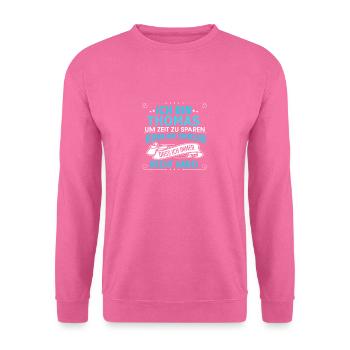 THOMAS - Unisex Pullover - Pink - Vorne