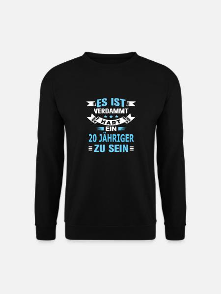 20 JÄHRIGER - Unisex Pullover - Schwarz