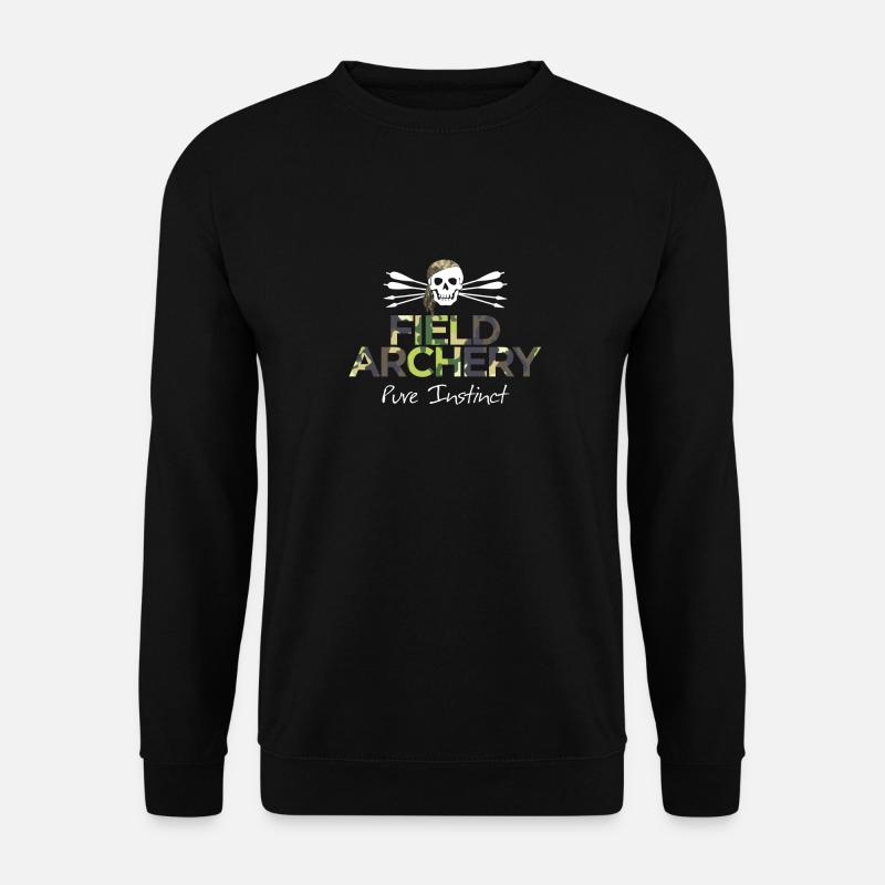 Feld Bogenschießen - Pure Instinct - Unisex Pullover - Schwarz
