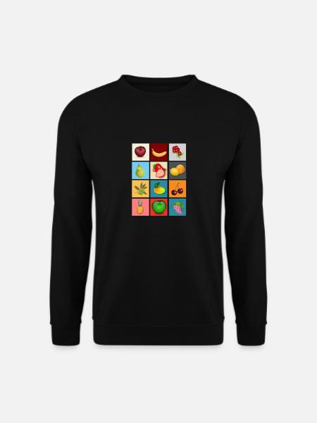 fruits - Unisex Pullover - Schwarz