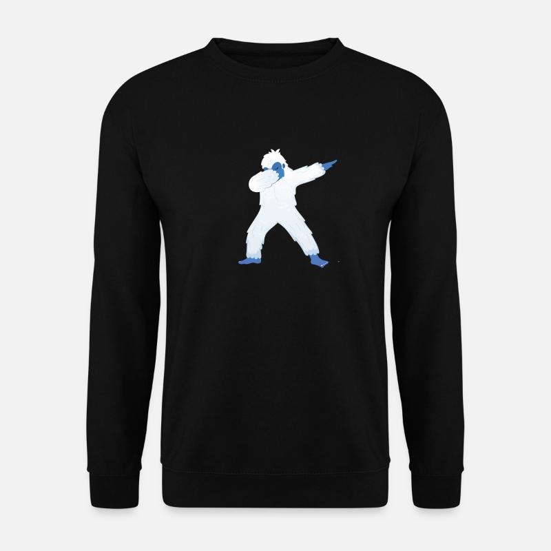 Dabbing Yeti Dab Dance - Unisex Sweatshirt - black