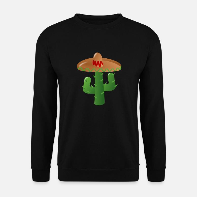Cactus Mexican - Unisex Sweatshirt - black