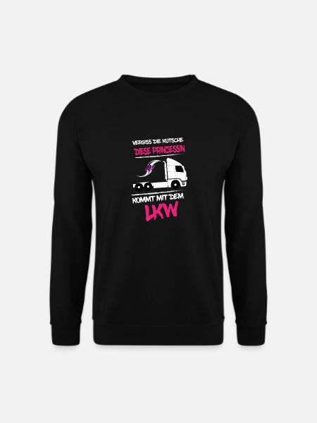 LKW Tshirt für Frauen LKW Fahrer T Shirt Geschenk - Unisex Pullover - Schwarz