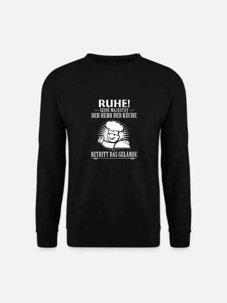 Der Herr der Küche - Geschenk - Unisex Pullover - Schwarz