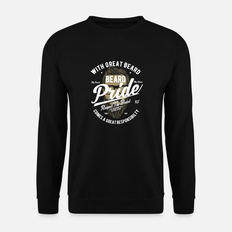 Beard Pride 2 - Unisex Pullover - Schwarz