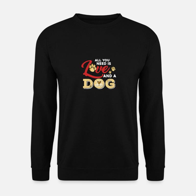 Dog Lover - Unisex Sweatshirt - black