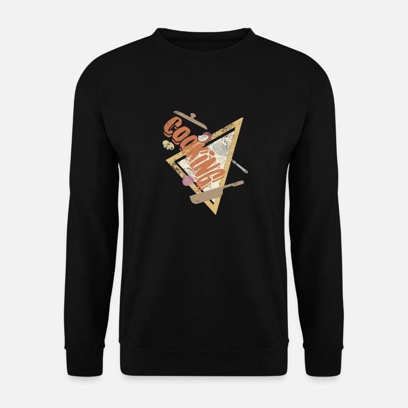 Kochen Chef Chefkoch Küche Leidenschaft Geschenk - Unisex Pullover - Schwarz