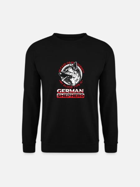 German shepherd - Unisex Sweatshirt - black