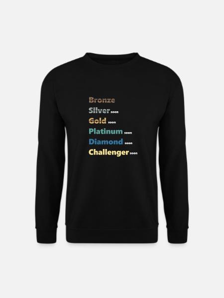 Ranking Elo Platinum - Unisex Sweatshirt - black