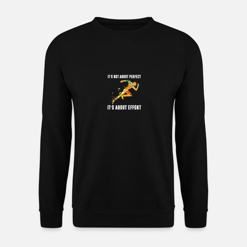 Rennen - Unisex Pullover - Schwarz