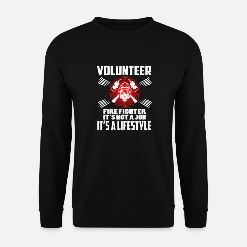 Freiwillige Feuerwehr - Unisex Pullover - Schwarz