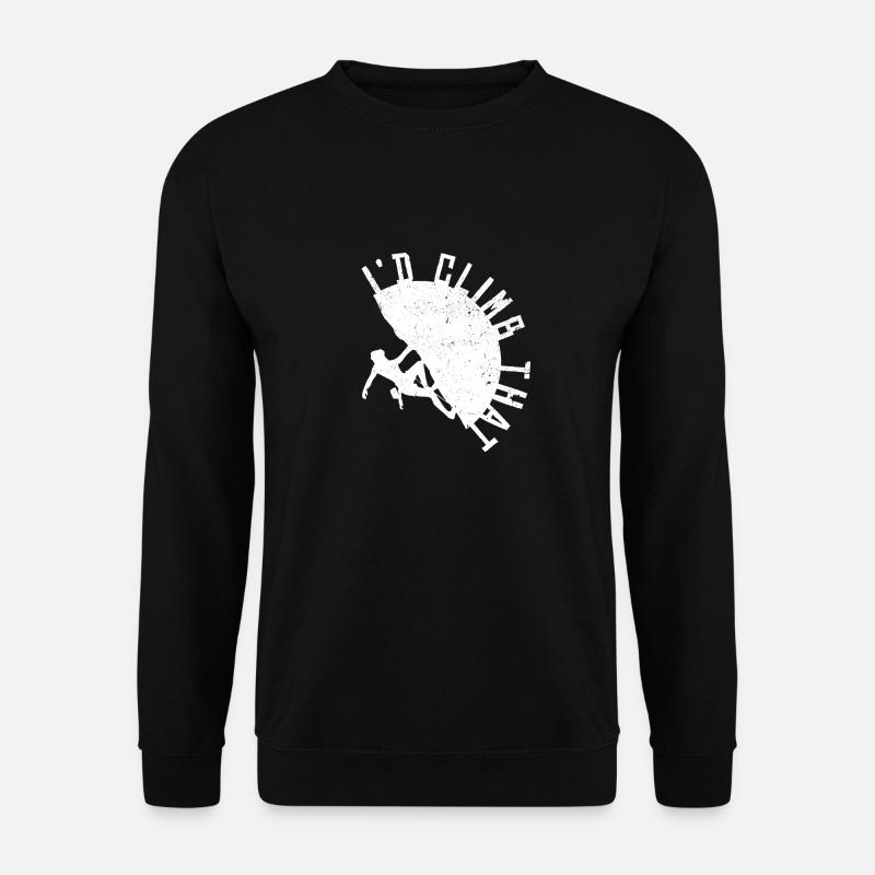 Climb - Unisex Sweatshirt - black