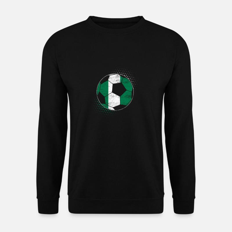 Nigeria - Unisex Pullover - Schwarz