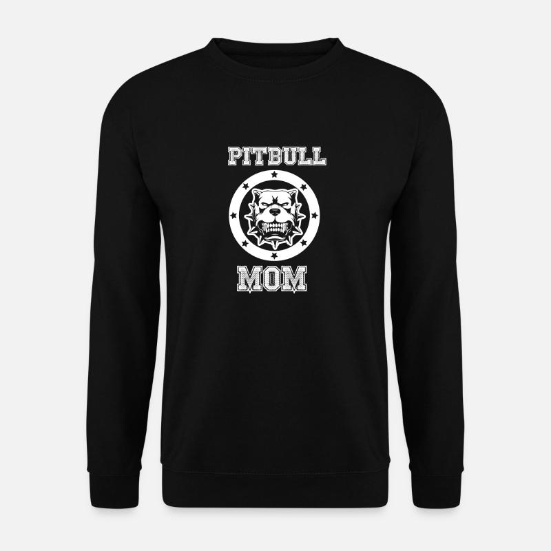 Pit Bull Maman - Sweat-shirt Unisexe - noir