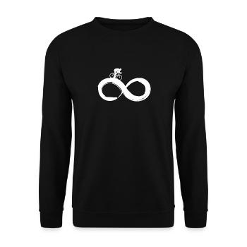 Vélo de route Infinity - Sweat-shirt Unisexe - noir - Devant - Alina (178cm) & Michal (187cm)