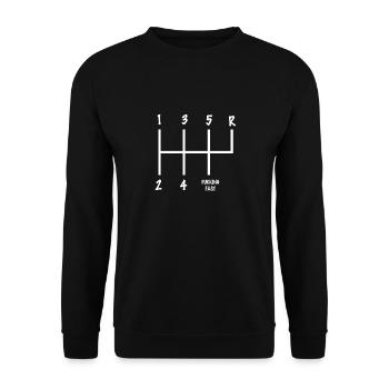 Car Sport Tuning Driver Sports Car Motorsport - Unisex Sweatshirt - black - Front - Alina (178cm) & Michal (187cm)