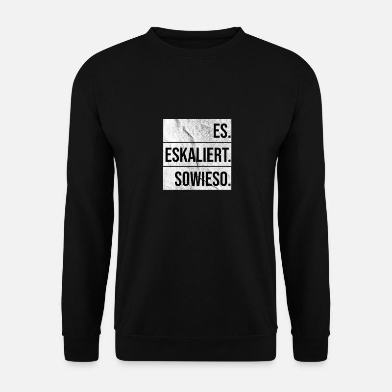 Ça va dégénérer - Sweat-shirt Unisexe - noir