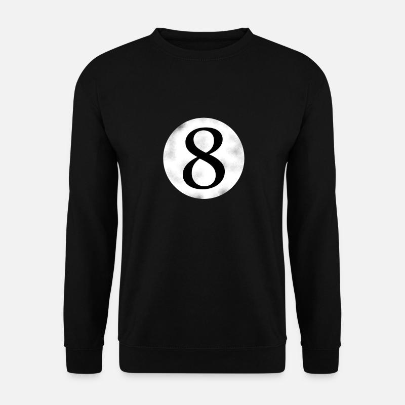 Billiard 8 - Unisex Pullover - Schwarz