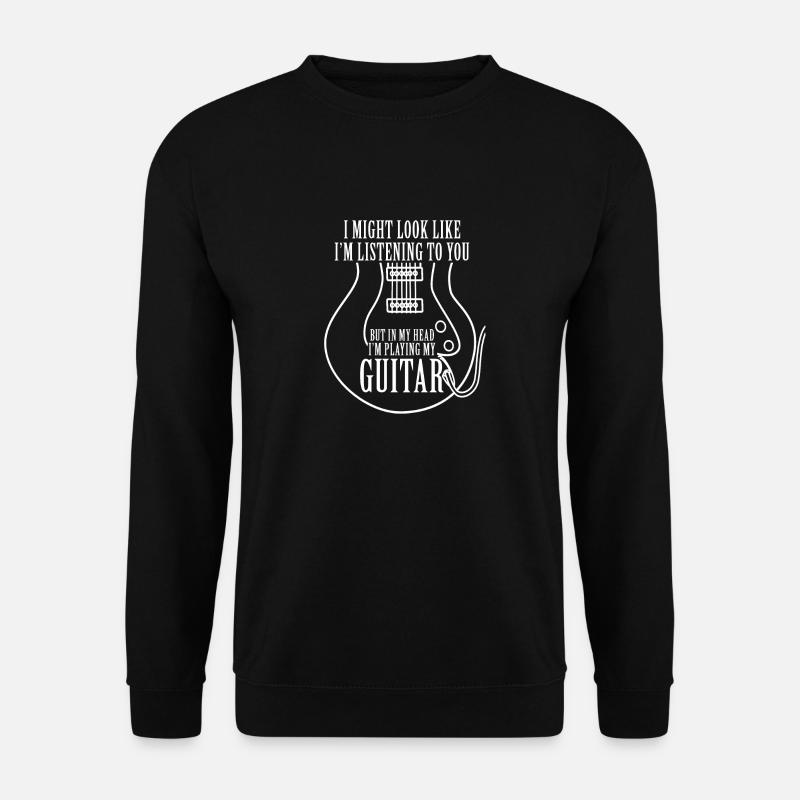 guitar - Unisex Sweatshirt - black
