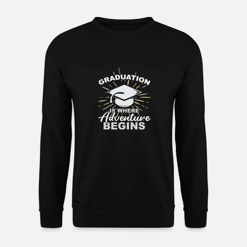 Graduation nice cool gift - Unisex Sweatshirt - black