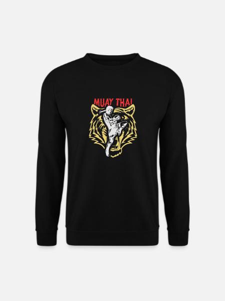 Muay Thai Boxe thaïlandaise - Sweat-shirt Unisexe - noir