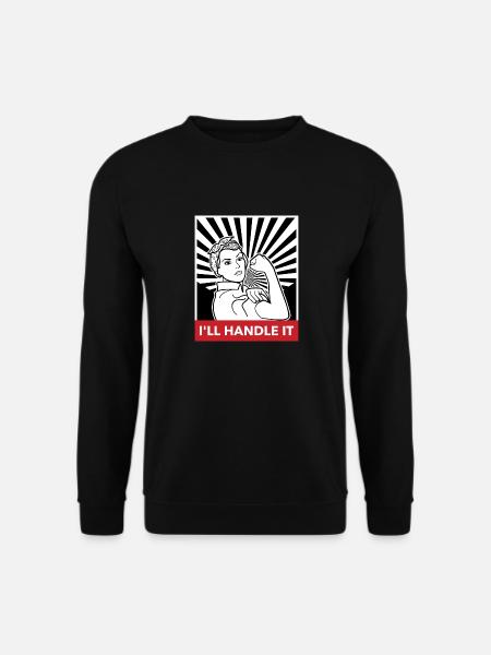 Girl Power - Unisex Sweatshirt - black
